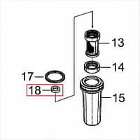 O-ring filtro bassa pressione Honda 16919-ZZ5-003