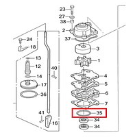 O-ring supporto pompa acqua Honda 91351-740-003