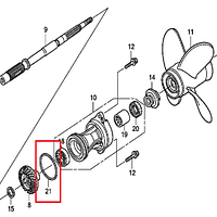 O-ring mozzo elica Honda 91352-ZW9-003