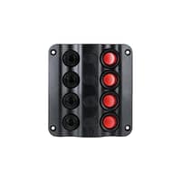 Pannello elettrico Wave 4 interruttori Osculati 14.104.01