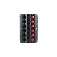 Pannello elettrico Wave 6 interruttori Osculati 14.104.02