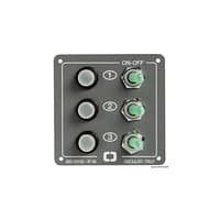 Pannello 3 interruttori riarmabili Osculati 14.800.00